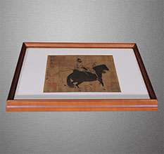 延川书画装裱配框服务案例