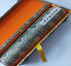 延川书画装裱案例